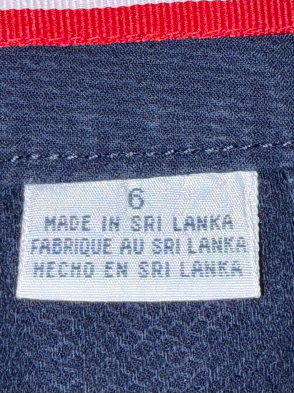 Tommy Hilfiger women’s Dark Navy Chinos size 6 - Picture 8 of 12
